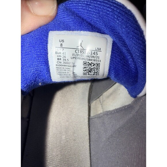 Air Jordan 3 Retro Racer Blue Mid Top Mens Sz 8 Sneakers CT8532-145 2021 w/Box